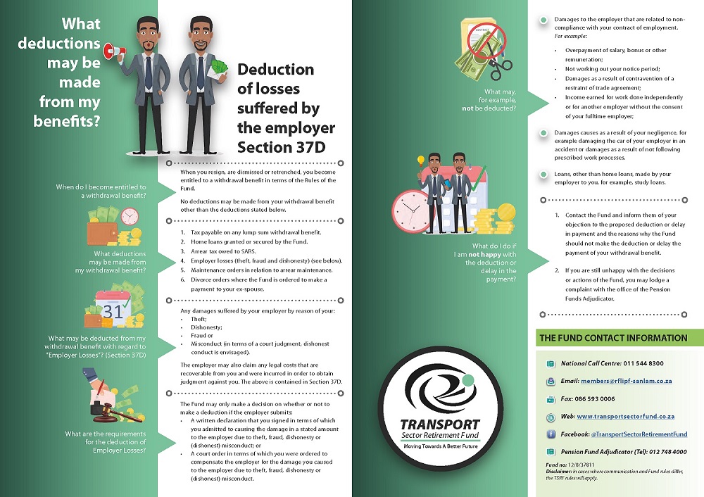 Poster - Benefit Deductions